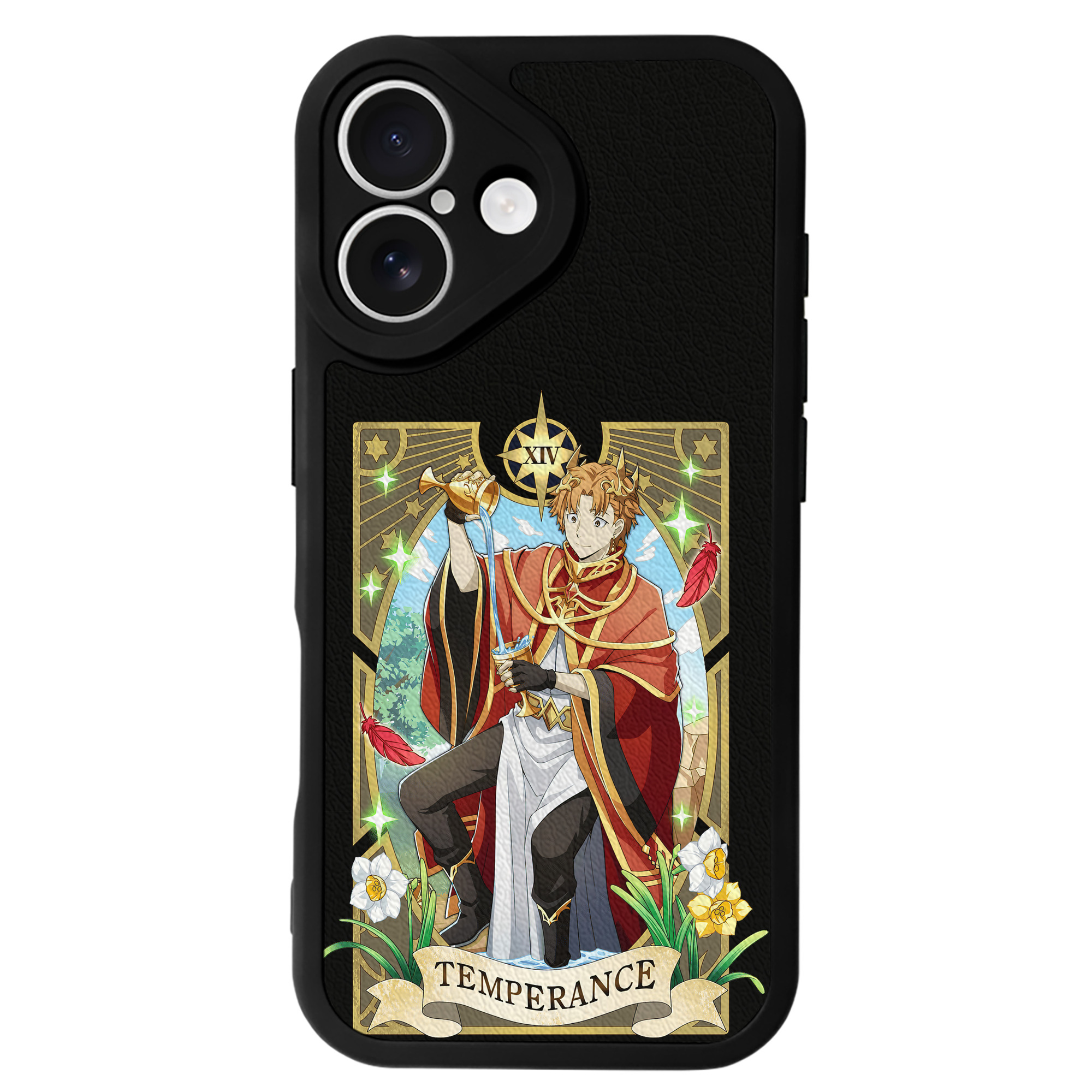 （画像用） 文豪ストレイドッグス Bungo Stray Dogs 【iPhone 16シリーズ対応】シリコンスマホケース（レザー調） 材質：シリコン